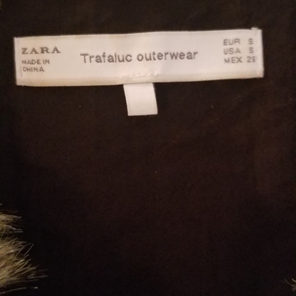 Zara synthetic fur vest - Picture 2 of 3